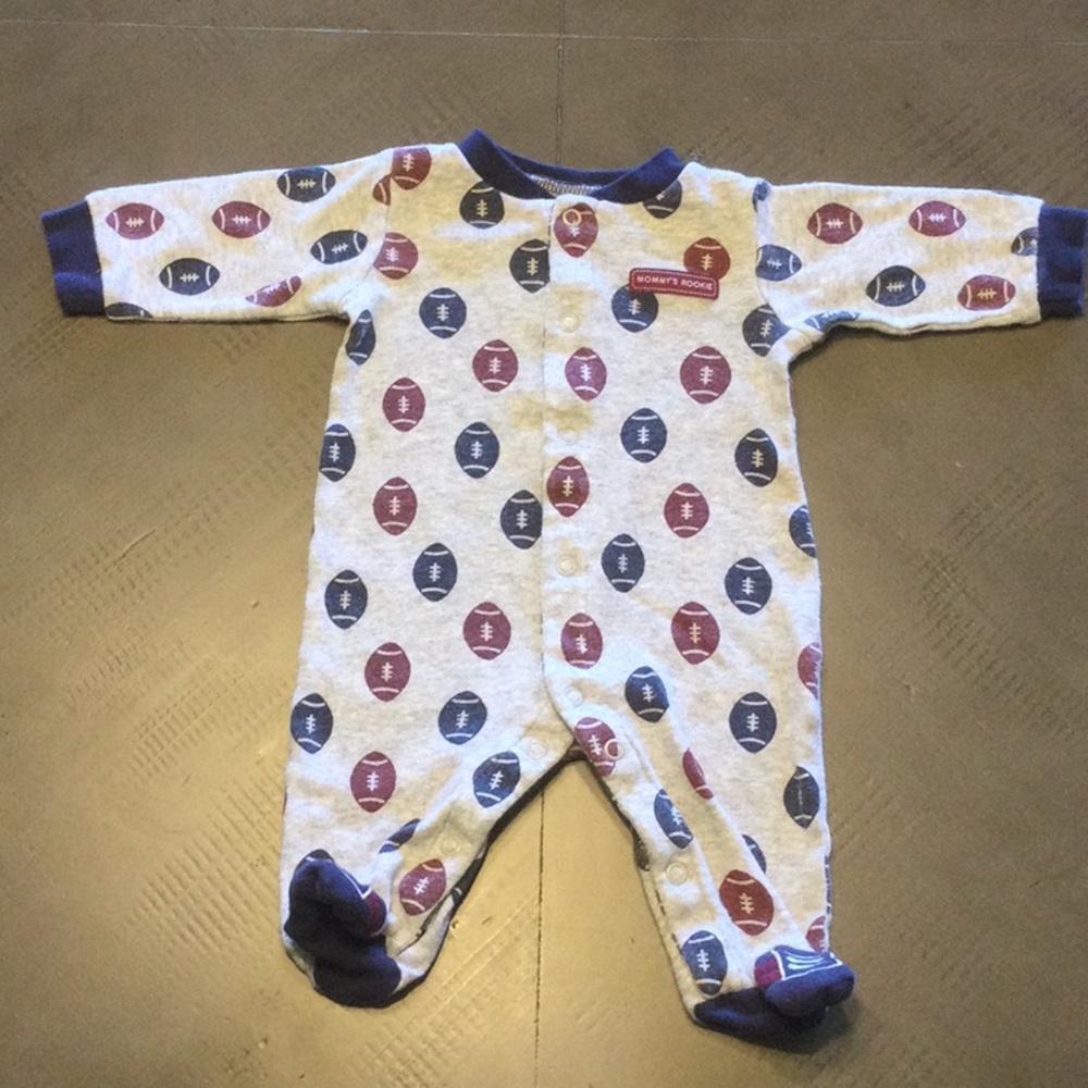 Carter’s Button-Up Footie Pajama